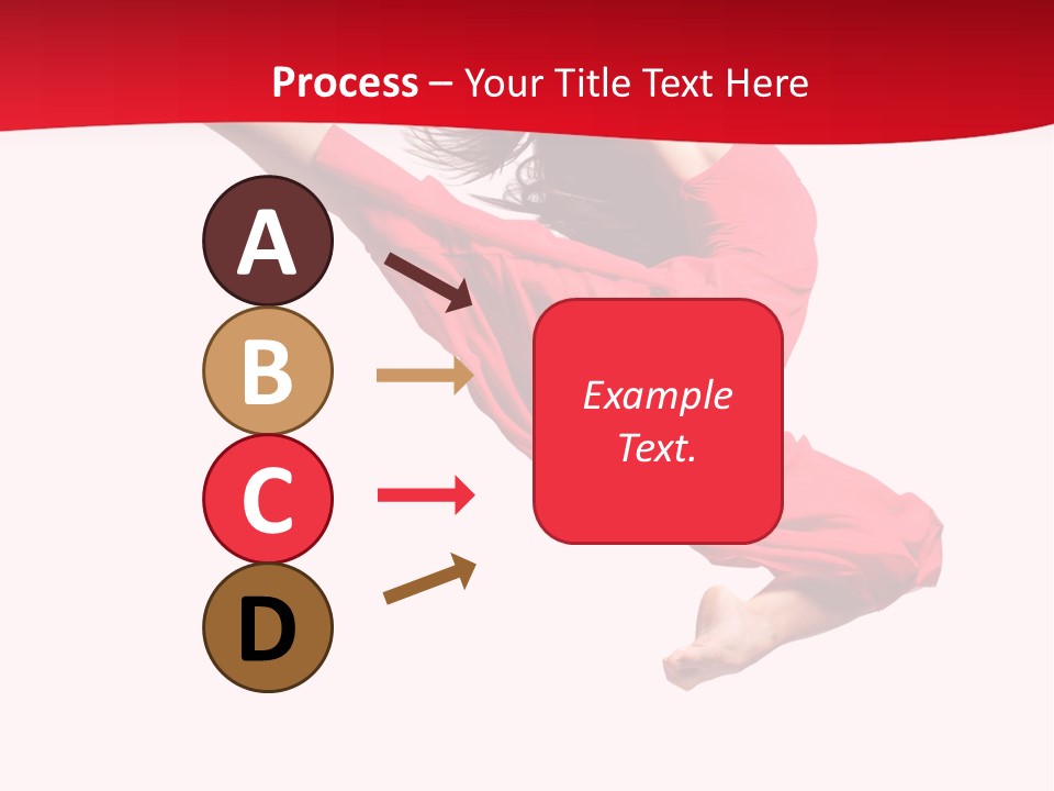 Ballet Sport Flexibility PowerPoint Template