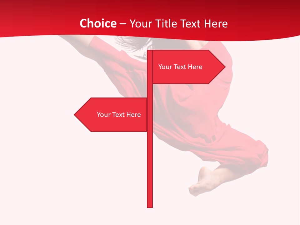 Ballet Sport Flexibility PowerPoint Template