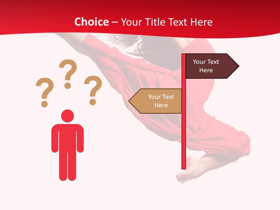 Ballet Sport Flexibility PowerPoint Template