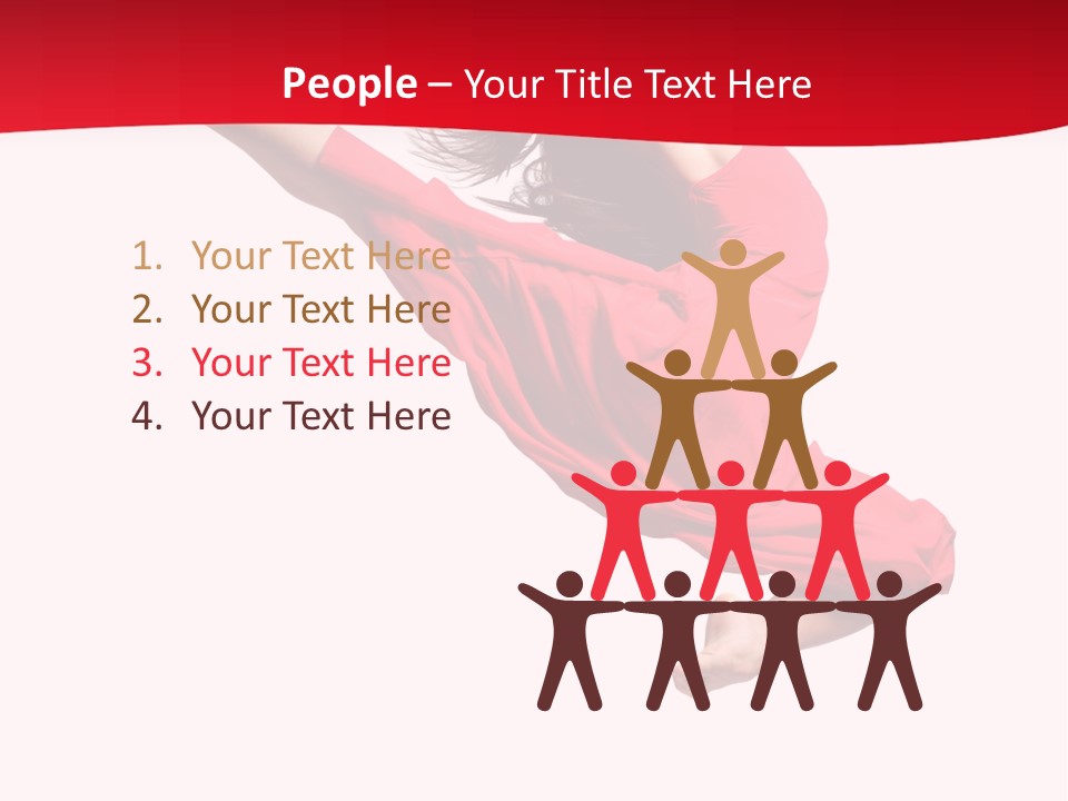 Ballet Sport Flexibility PowerPoint Template