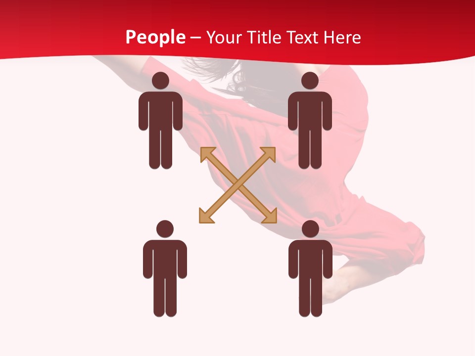 Ballet Sport Flexibility PowerPoint Template