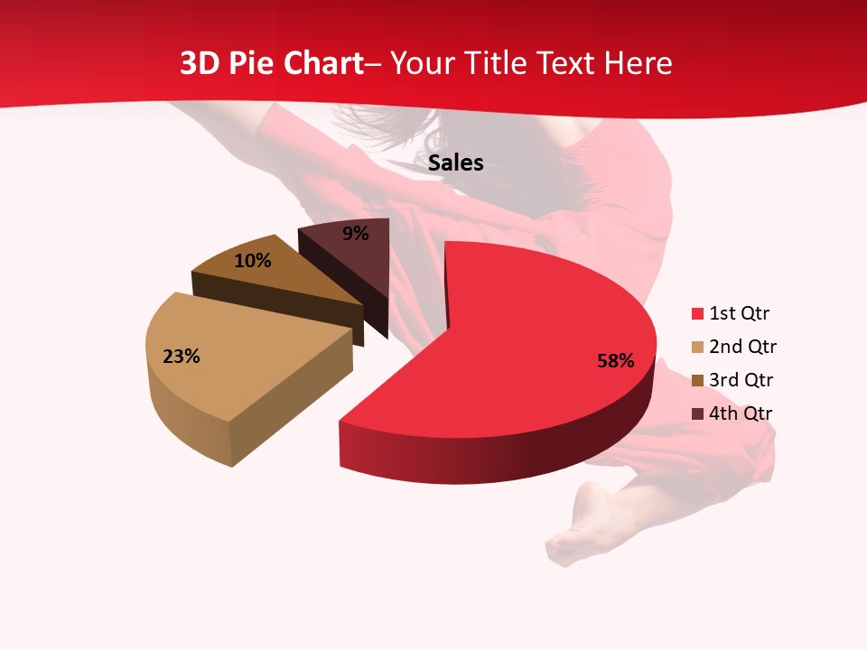 Ballet Sport Flexibility PowerPoint Template