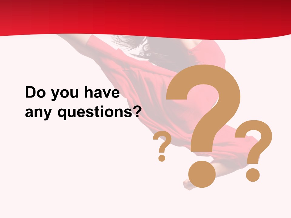 Ballet Sport Flexibility PowerPoint Template