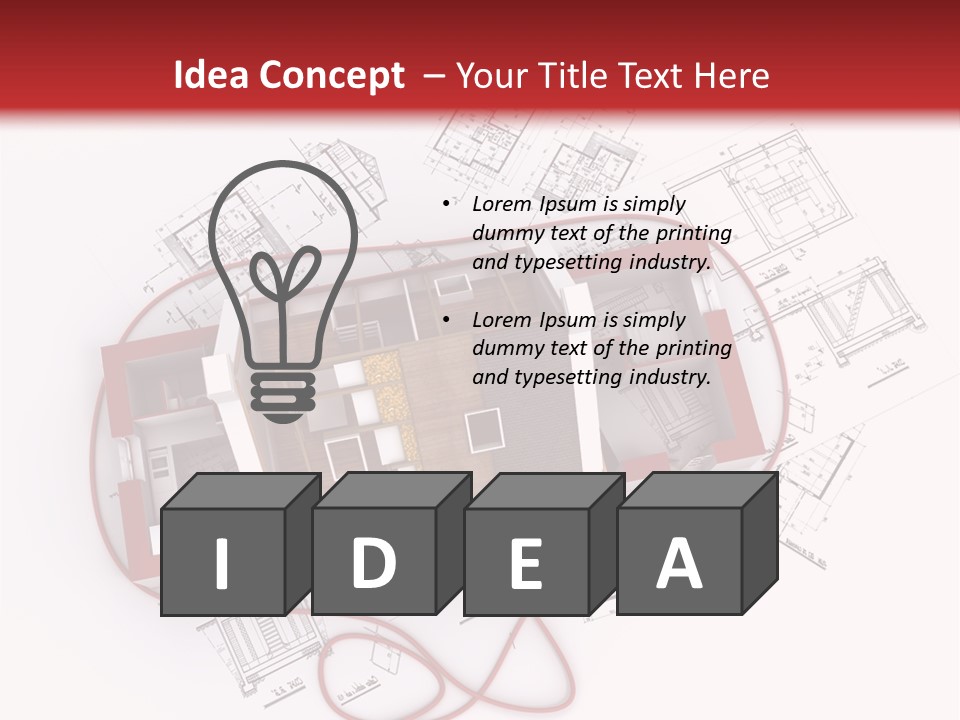 Building Mouse Domestic PowerPoint Template