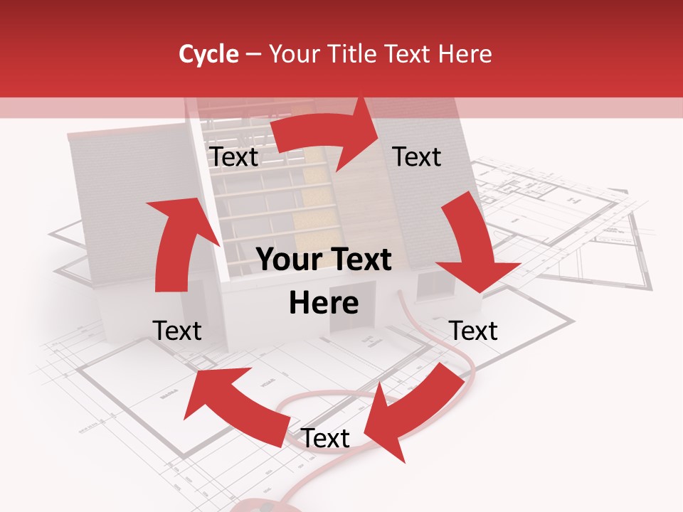 Window Future Countryside PowerPoint Template