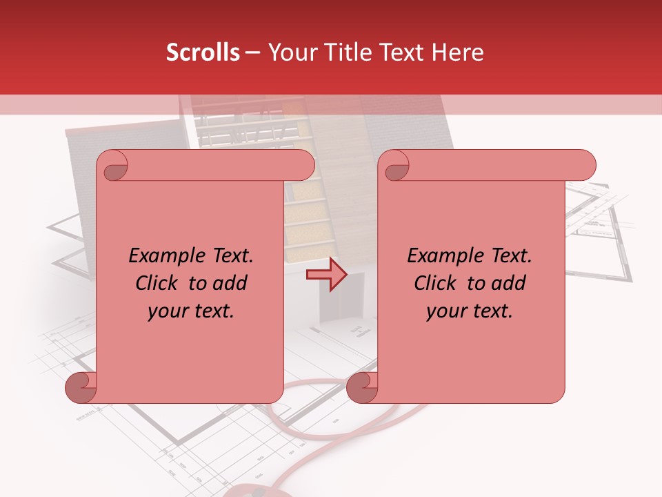 Window Future Countryside PowerPoint Template