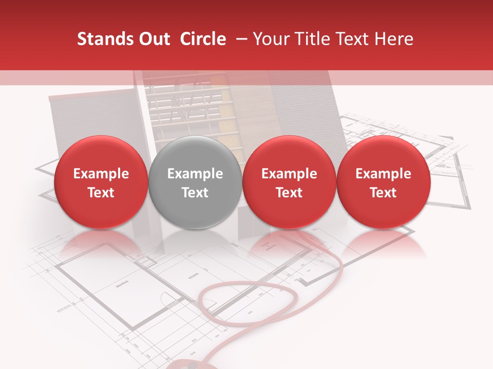 Window Future Countryside PowerPoint Template