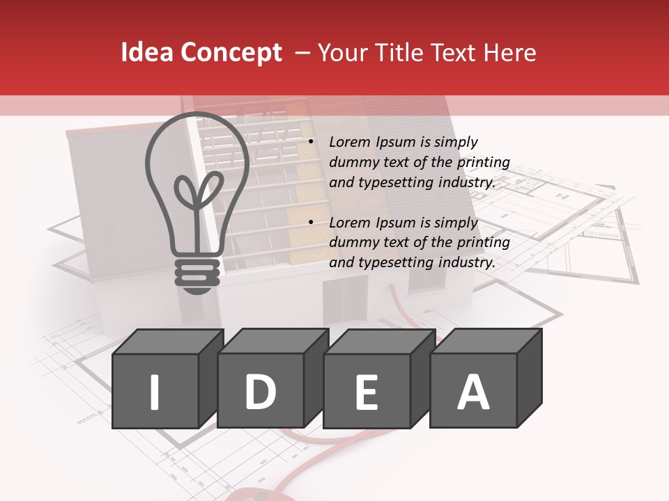 Window Future Countryside PowerPoint Template