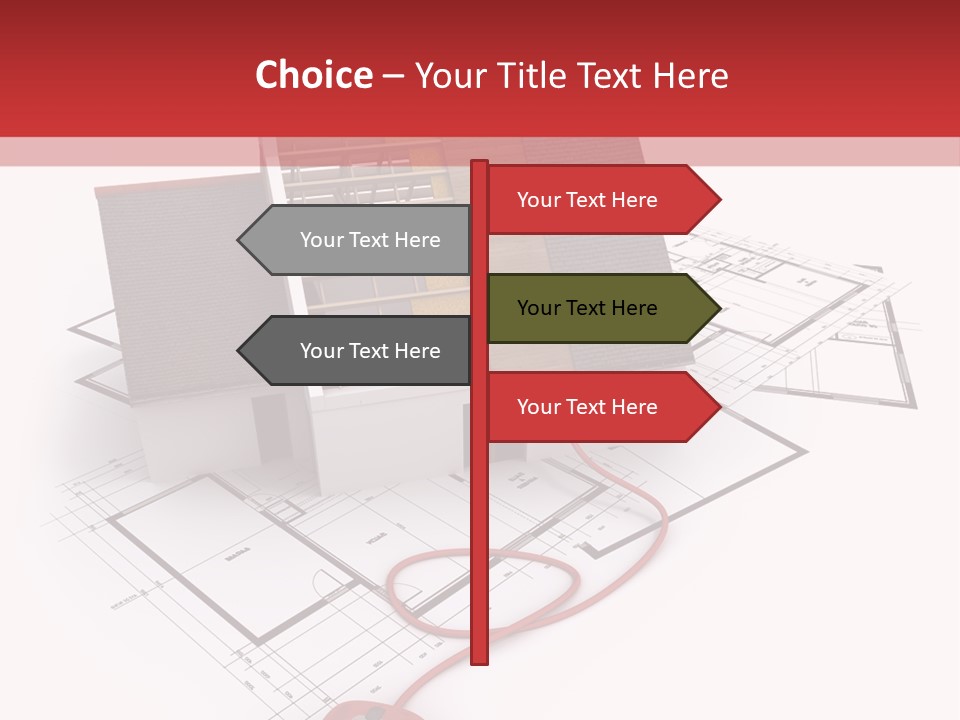 Window Future Countryside PowerPoint Template