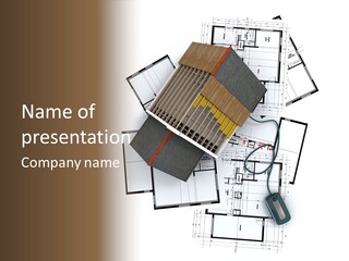 House Study Building Site PowerPoint Template