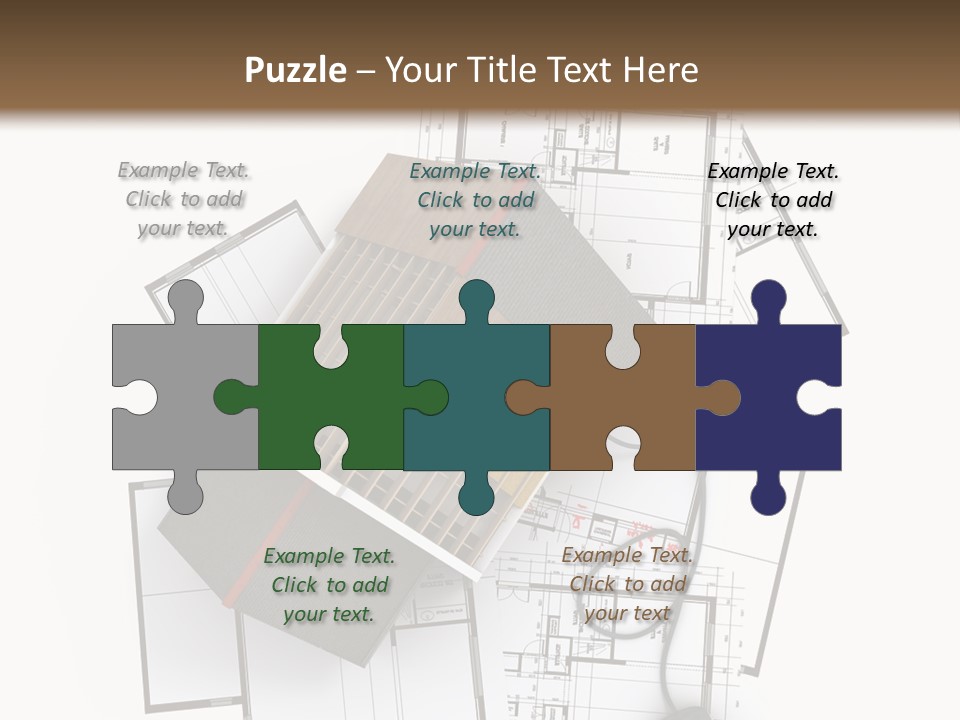 House Study Building Site PowerPoint Template