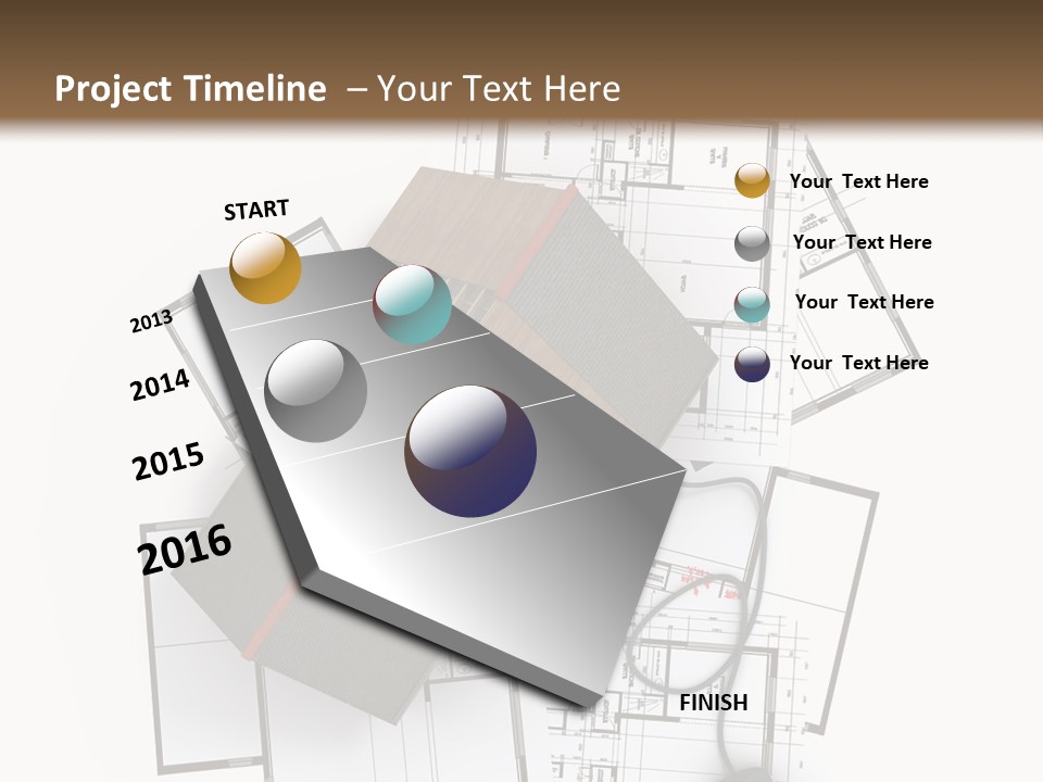 House Study Building Site PowerPoint Template