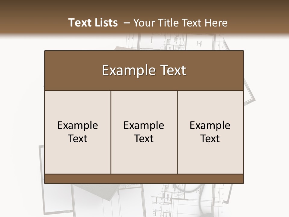 House Study Building Site PowerPoint Template