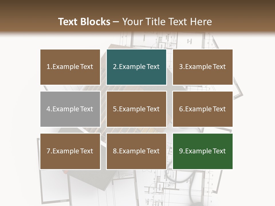 House Study Building Site PowerPoint Template