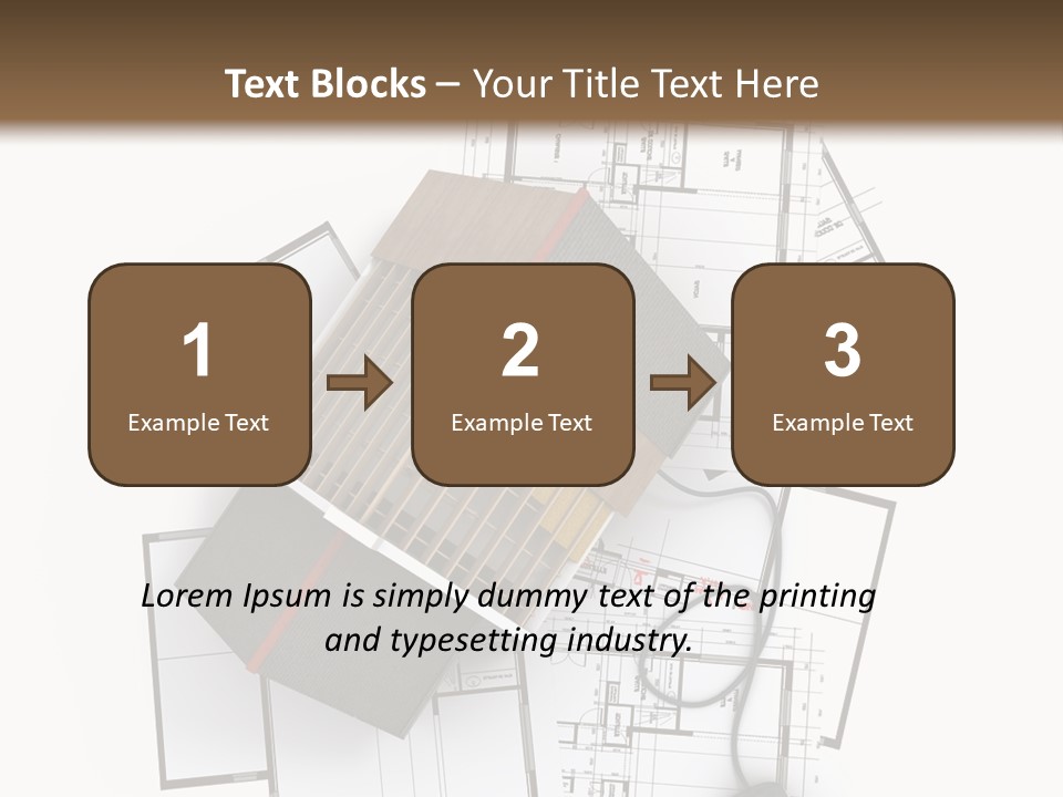 House Study Building Site PowerPoint Template