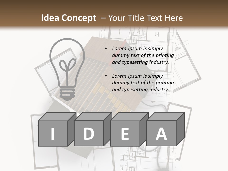 House Study Building Site PowerPoint Template