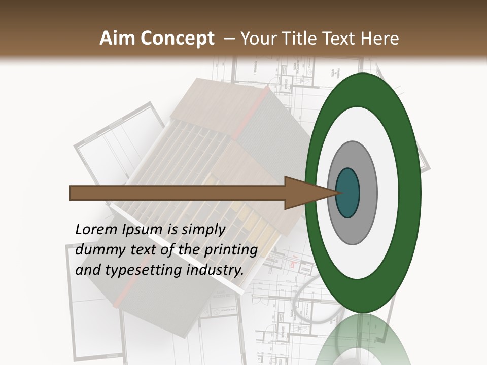 House Study Building Site PowerPoint Template