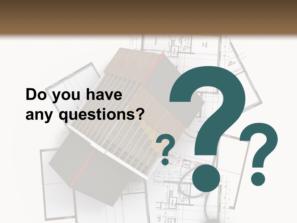 House Study Building Site PowerPoint Template