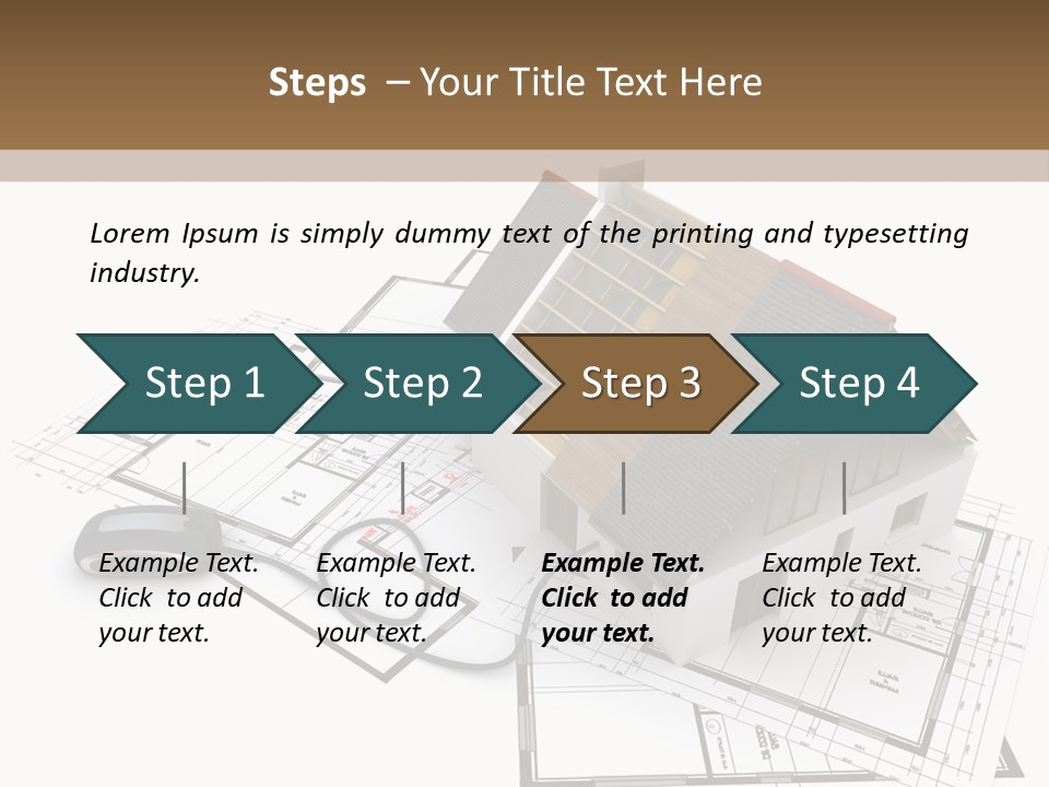 Property Architecture Trade PowerPoint Template