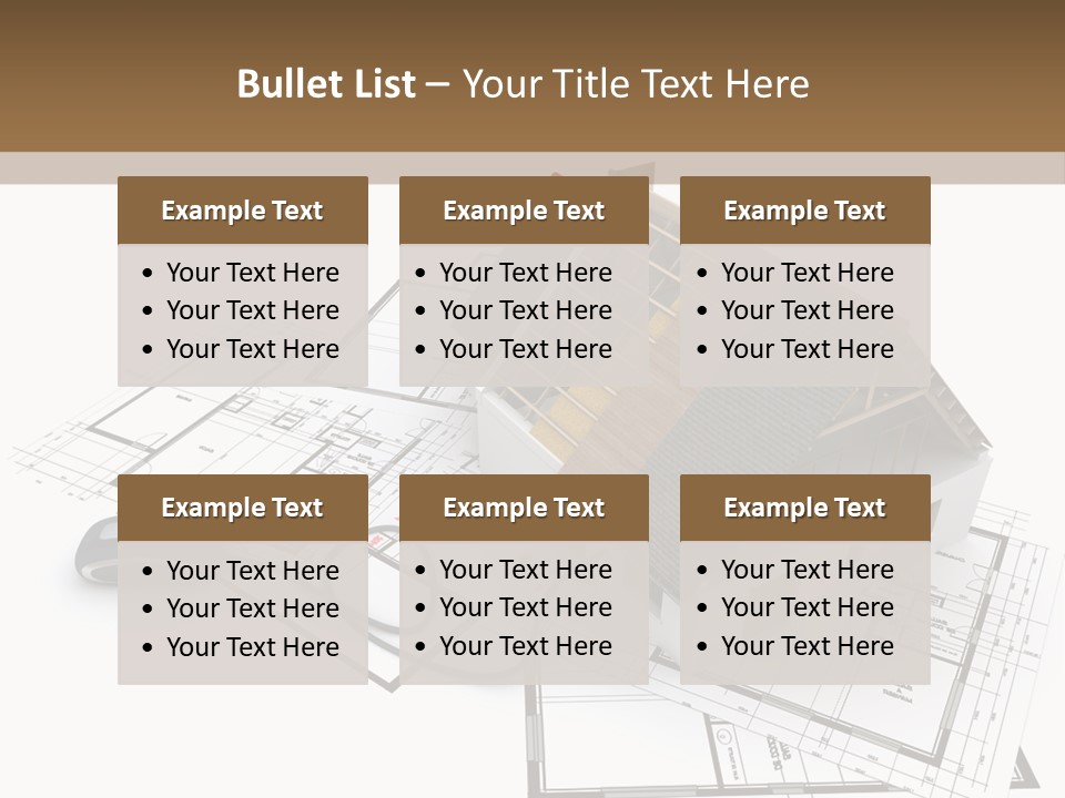 Property Architecture Trade PowerPoint Template