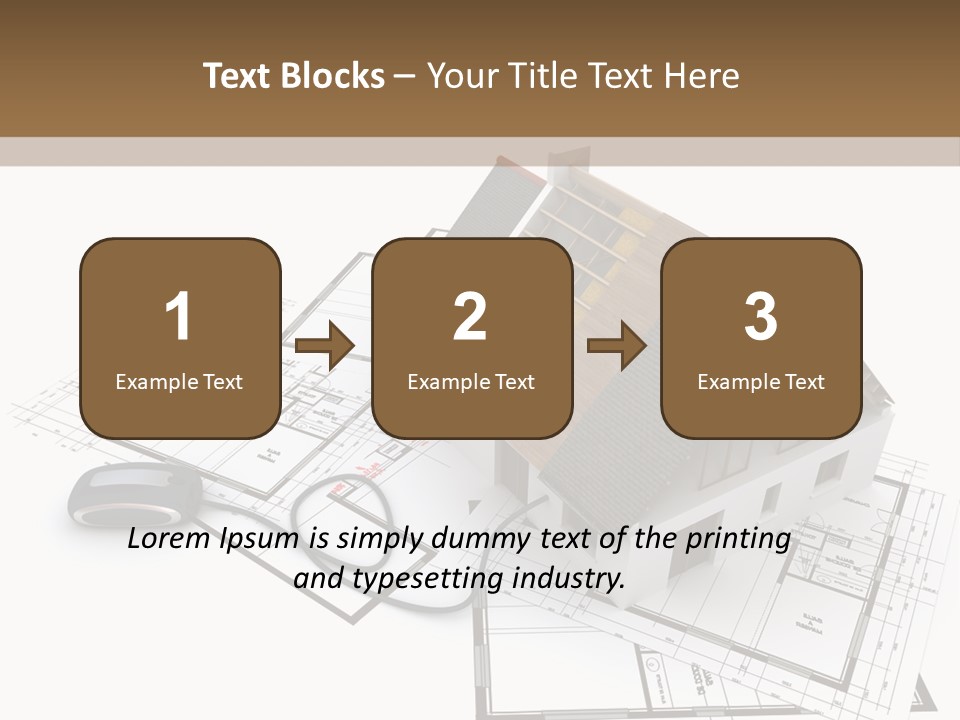 Property Architecture Trade PowerPoint Template