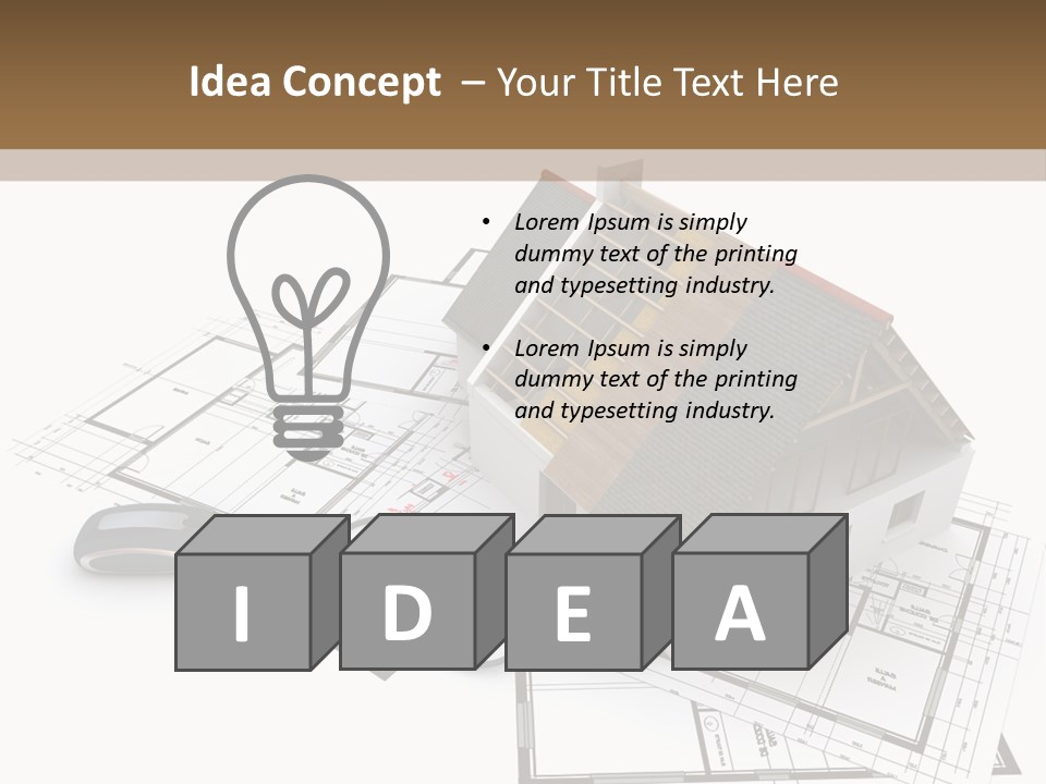 Property Architecture Trade PowerPoint Template