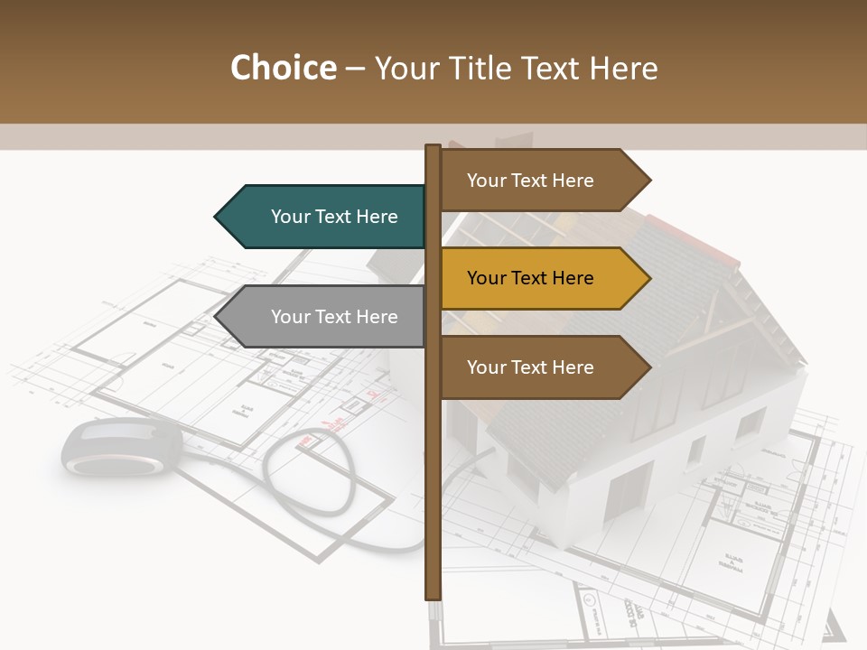 Property Architecture Trade PowerPoint Template