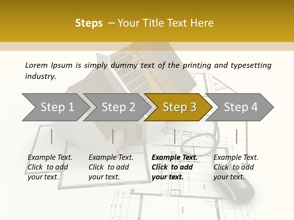 Domestic Family Building Site PowerPoint Template