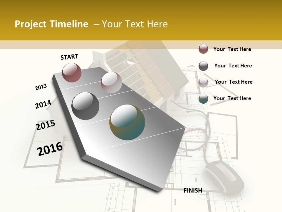 Domestic Family Building Site PowerPoint Template