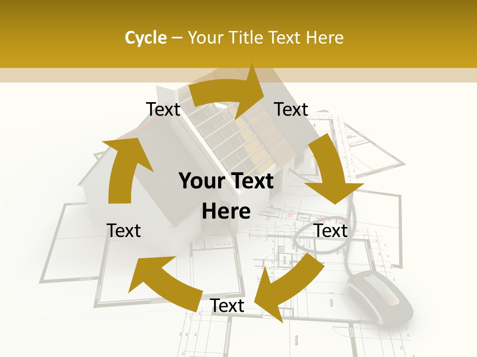 Domestic Family Building Site PowerPoint Template
