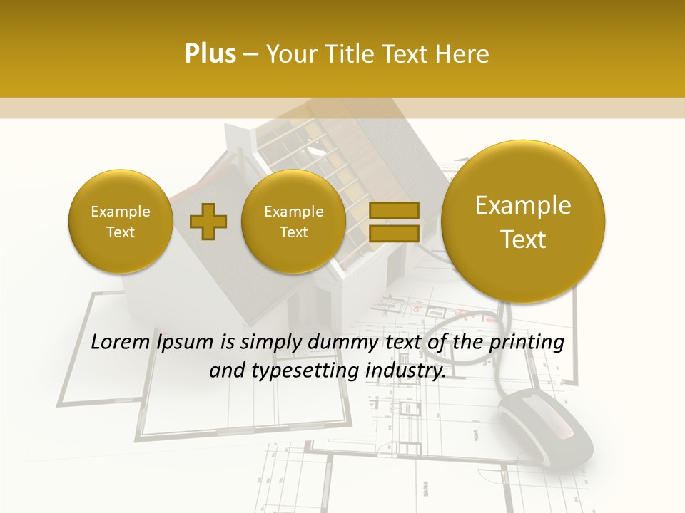 Domestic Family Building Site PowerPoint Template