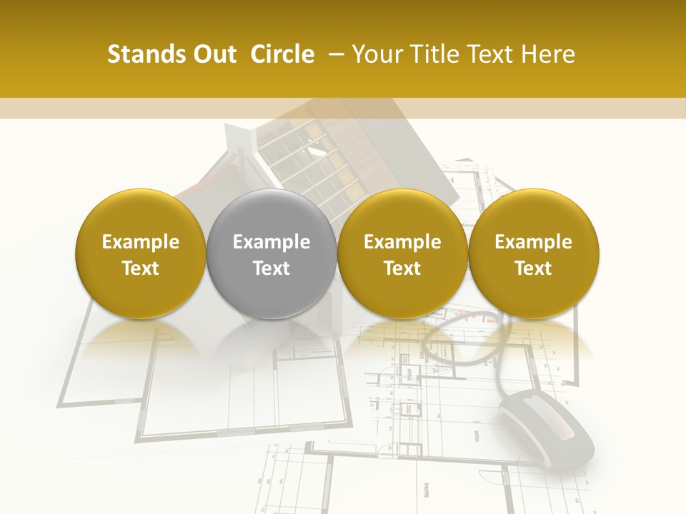 Domestic Family Building Site PowerPoint Template