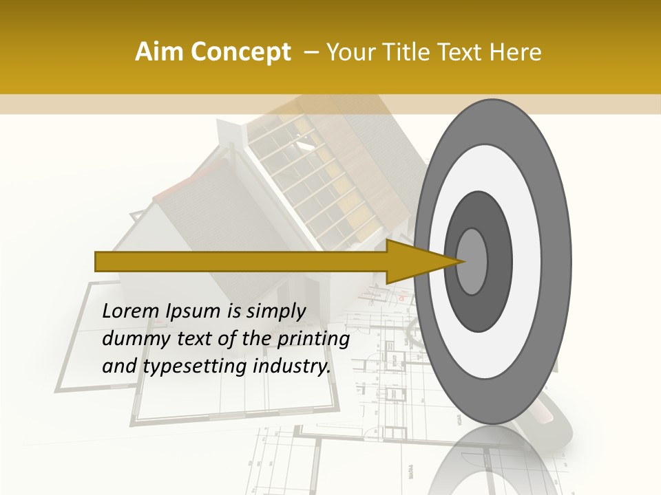 Domestic Family Building Site PowerPoint Template