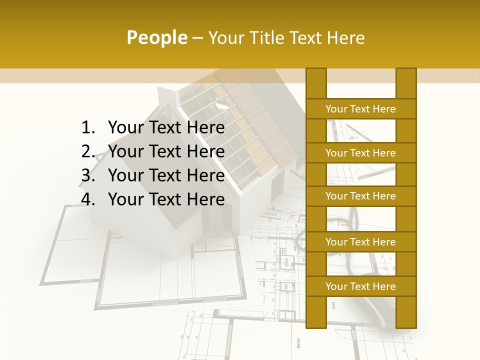 Domestic Family Building Site PowerPoint Template