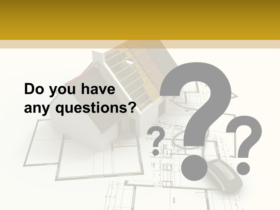 Domestic Family Building Site PowerPoint Template