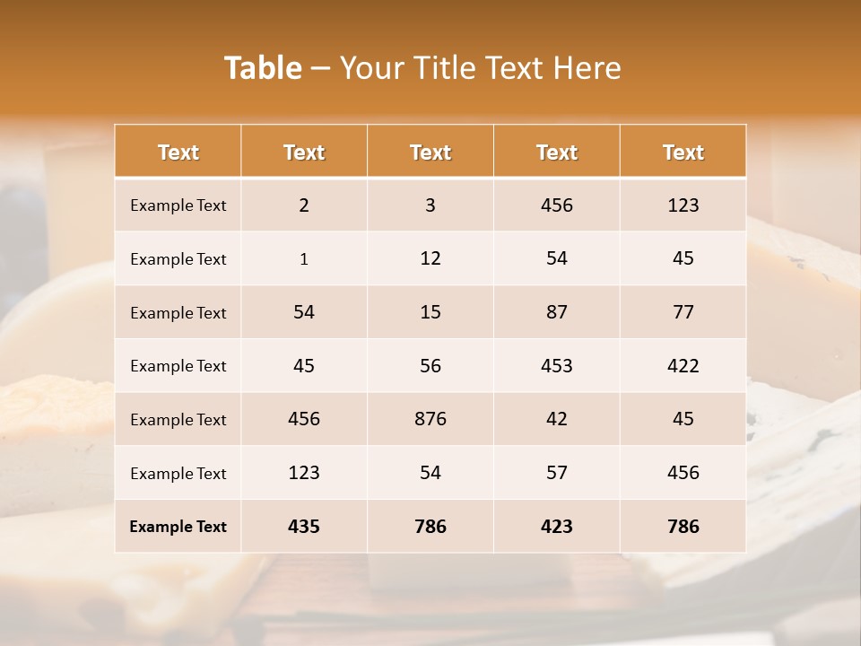 Dinner Tome Meal PowerPoint Template