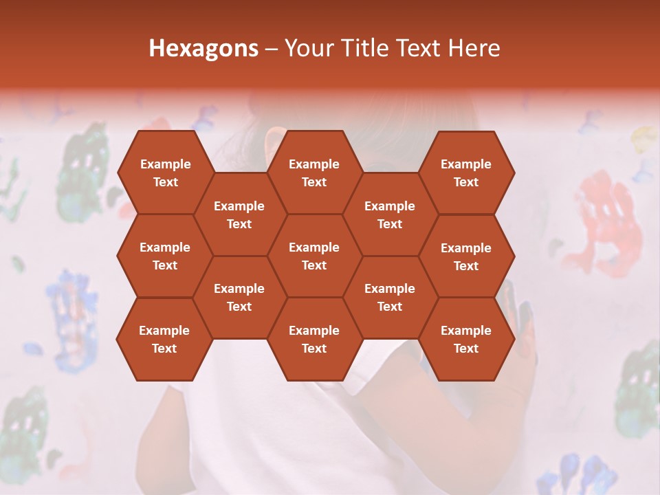 Blue Green Girl PowerPoint Template