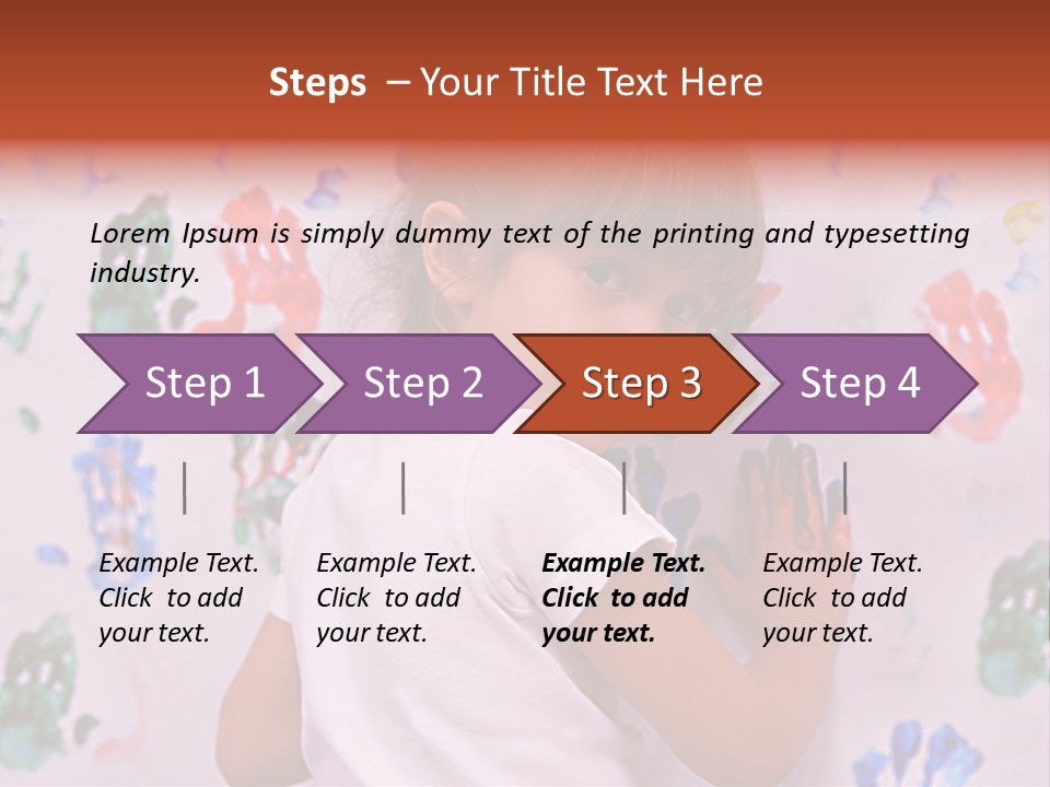 Blue Green Girl PowerPoint Template