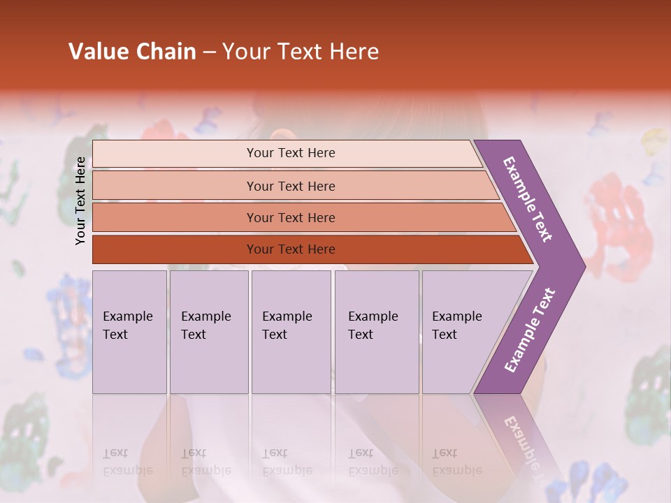 Blue Green Girl PowerPoint Template