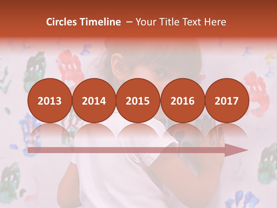 Blue Green Girl PowerPoint Template