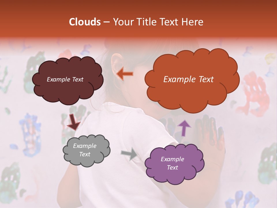 Blue Green Girl PowerPoint Template