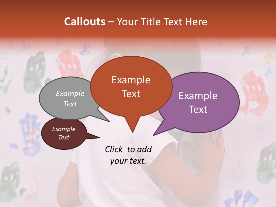 Blue Green Girl PowerPoint Template