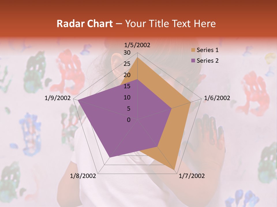 Blue Green Girl PowerPoint Template