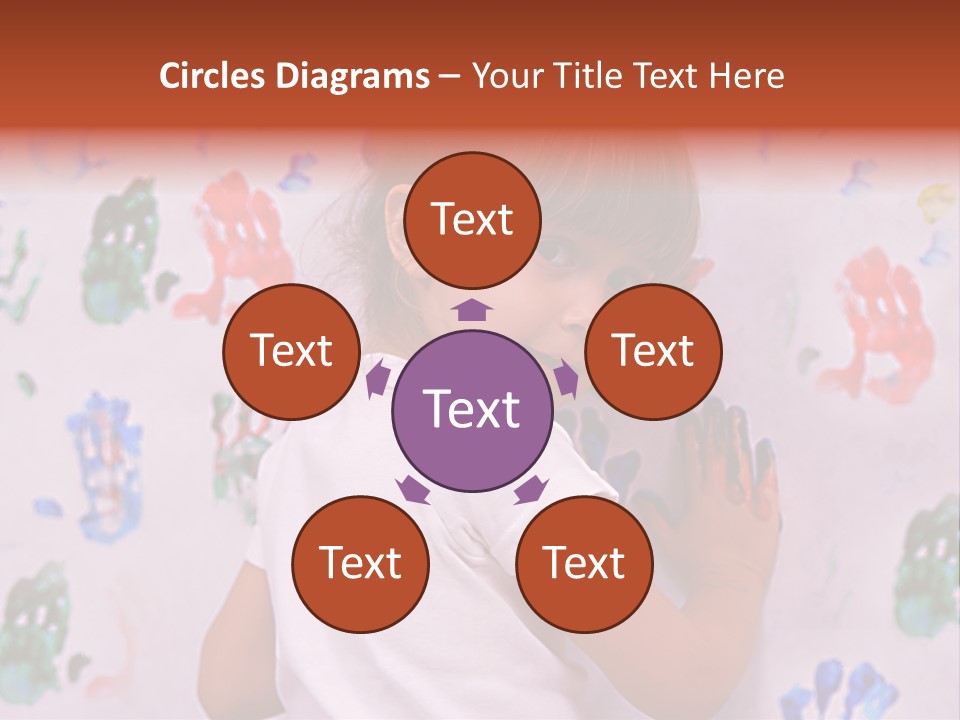 Blue Green Girl PowerPoint Template