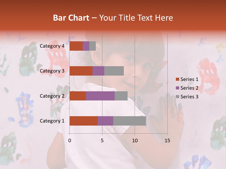 Blue Green Girl PowerPoint Template