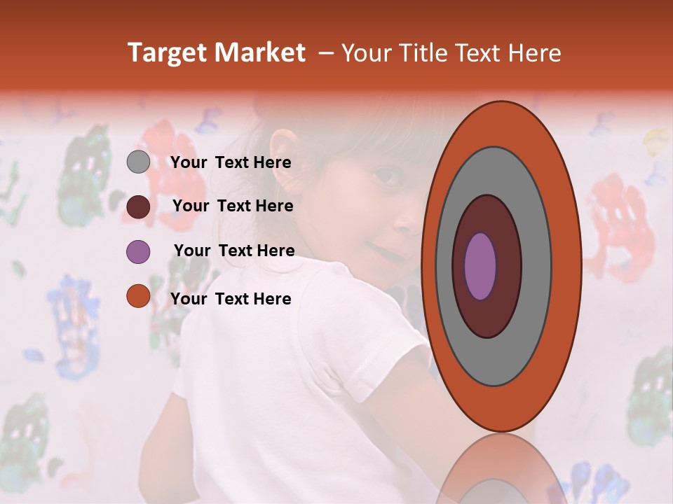 Blue Green Girl PowerPoint Template