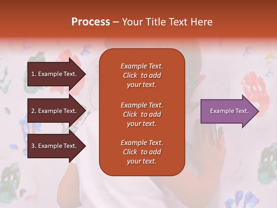 Blue Green Girl PowerPoint Template