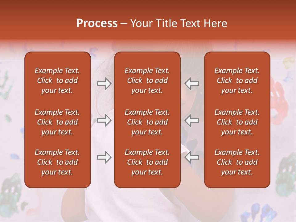 Blue Green Girl PowerPoint Template