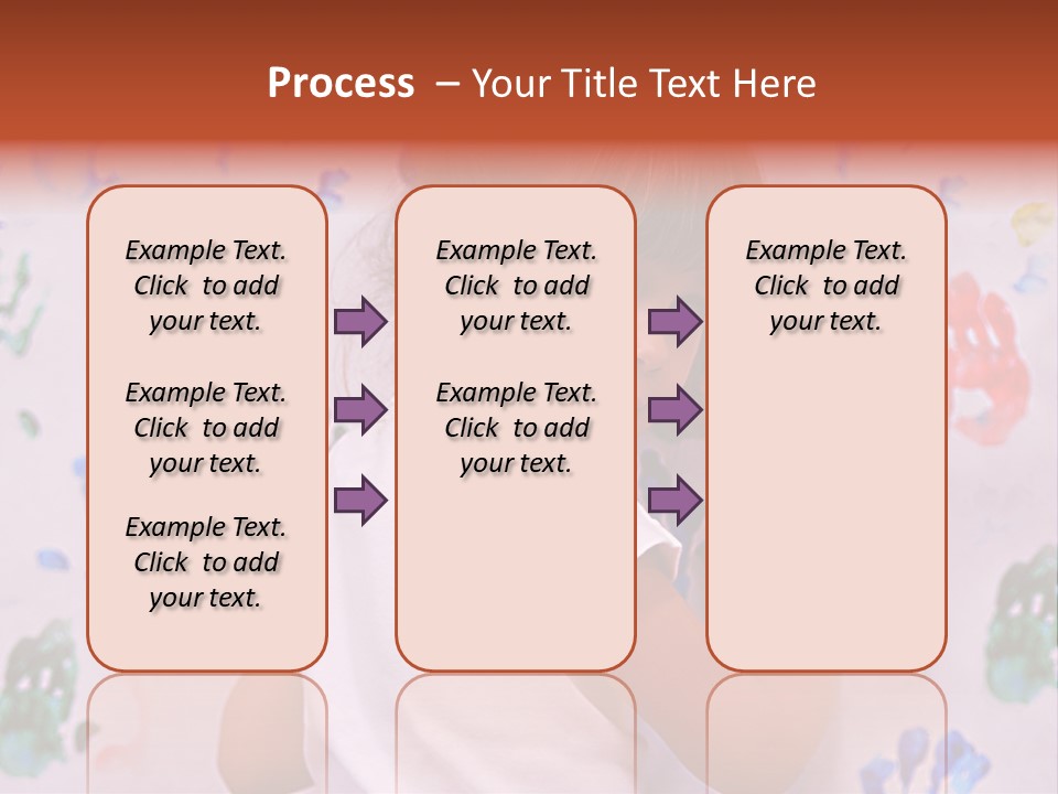 Blue Green Girl PowerPoint Template