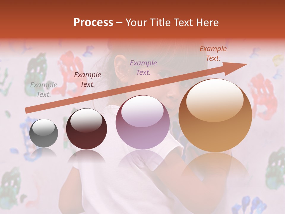 Blue Green Girl PowerPoint Template